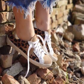 Sneaker giraffa
