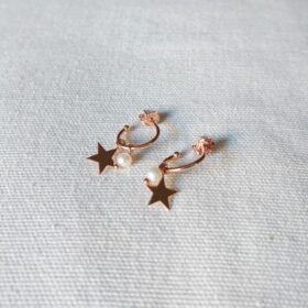 Orecchini stella perla