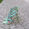 Sandalo Clara verde celeste