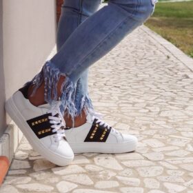 Sneaker fascia nera