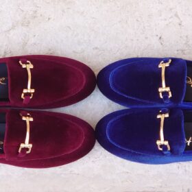 Mocassino velvet (vari colori)