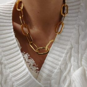 Collana maglia larga