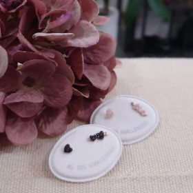 Orecchini mini cuori freccia (vari colori)