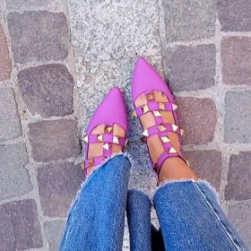 Flat studs Erika (vari colori)