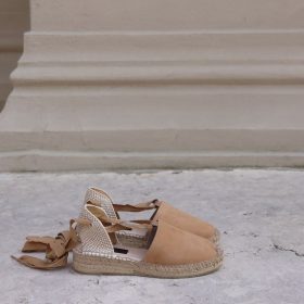 Zeppa Valencia camel 4 cm