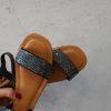 Sandalo nappine Ovye nero