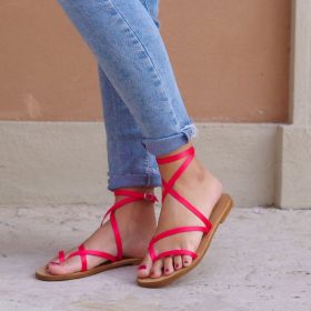 Sandalo Claire rosso
