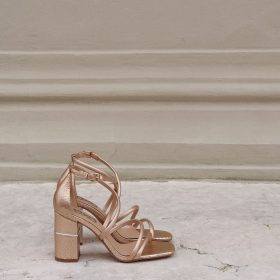 Sandalo Penny rosè gold
