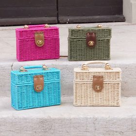 Bauletto in rafia (vari colori)