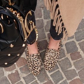 Mocassino leopardato