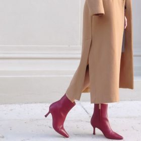 Tronchetto Ava bordeaux