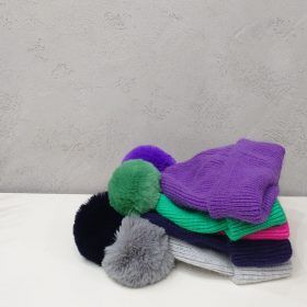 Cuffia soft pon pon (vari colori)