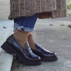 Mocassino Rigel nappa nera