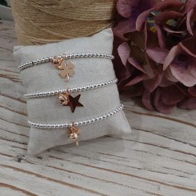 Bracciali sfere campanellino (vari soggetti)