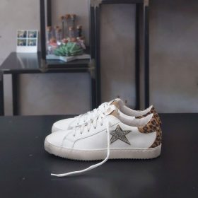 Sneaker leo silver Ovye