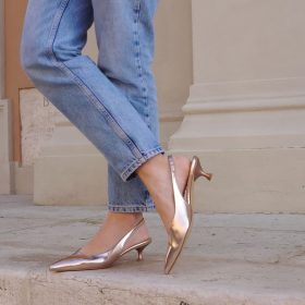 Slingback Cosmo rosè gold