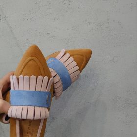 Loafer combo cipria