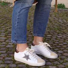 Sneaker pon pon camel