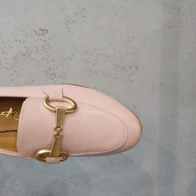 Mocassino Lara rosa cipria