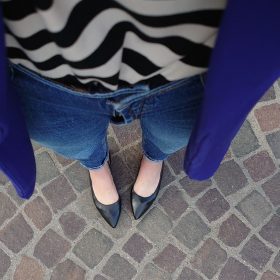 Slingback nera