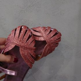 Ragnetto glitter rosa Ovye