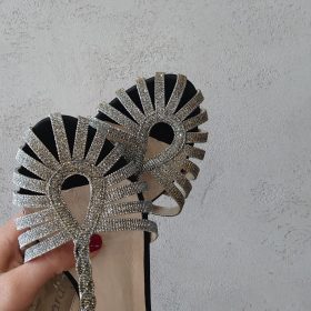 Ragnetto lurex nero