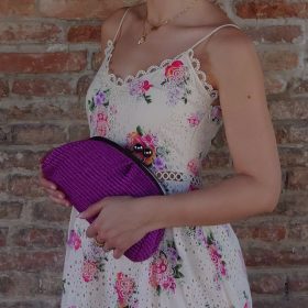 Clutch rafia small (vari colori)