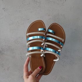 Ciabattina light blue Le Salentine