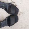 Sandalo Erika tacco 5 cm nero