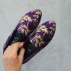 Loafer barocco viola
