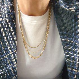 Collana multifili Stella Bloom oro
