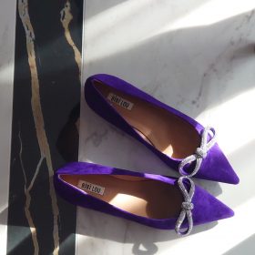 Flat Isabel electric blue
