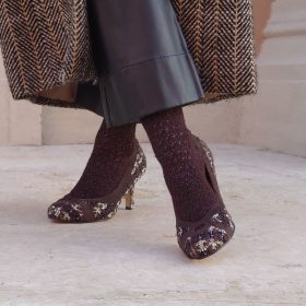 Décolleté Carlotta testa di moro