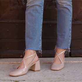 Slingback Connie nude