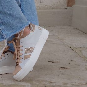 Sneaker Leonville peach