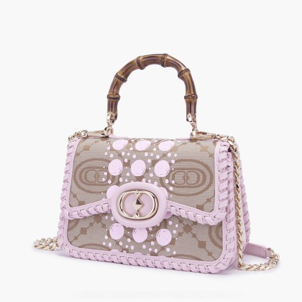 Monogram Handbag pink La Carrie