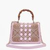 Monogram Handbag pink La Carrie