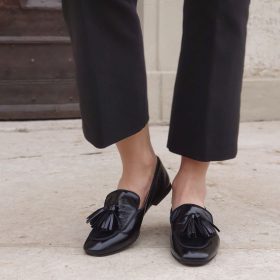 Mocassino Lucy naplak nero