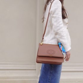 Drilled Logo Shoulder bag La Carrie (vari colori)