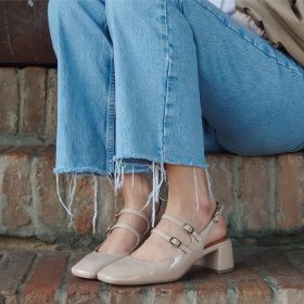 Slingback Ninetta nude Bibi Lou