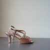 Sandalo Sophie glitter rosè gold