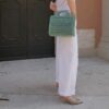 Slingback Miami platino tacco 6 cm