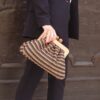 Cloudy bag rafia black