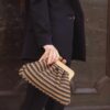 Cloudy bag rafia black