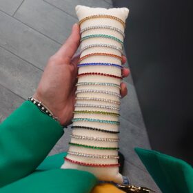 Braccialetto Tennis Stella Bloom (vari colori)