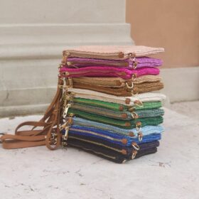 Pochette Petit rafia (vari colori)