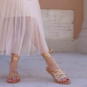 Sandalo Ribbons new gold