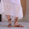 Sandalo Ribbons bronzo