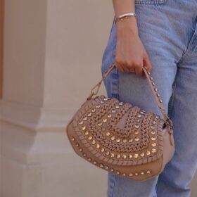 Andromeda handbag blush La Carrie