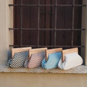 Zig zag bag legno (vari colori)